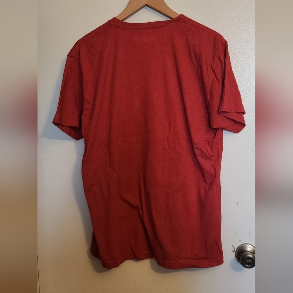 Red Short Sleeve Tee Taylor Swift Travis Kelce - Picture 5 of 5